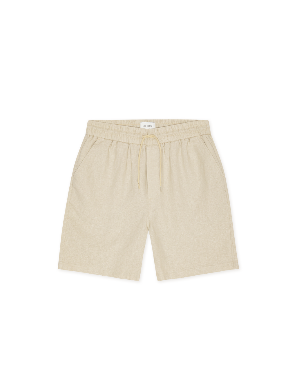 Drawstring Linen Shorts