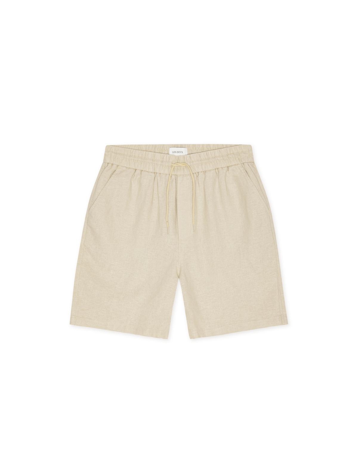Drawstring Linen Shorts