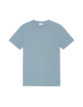 Core Contrast T-Shirt (Faded Denim  Blue)