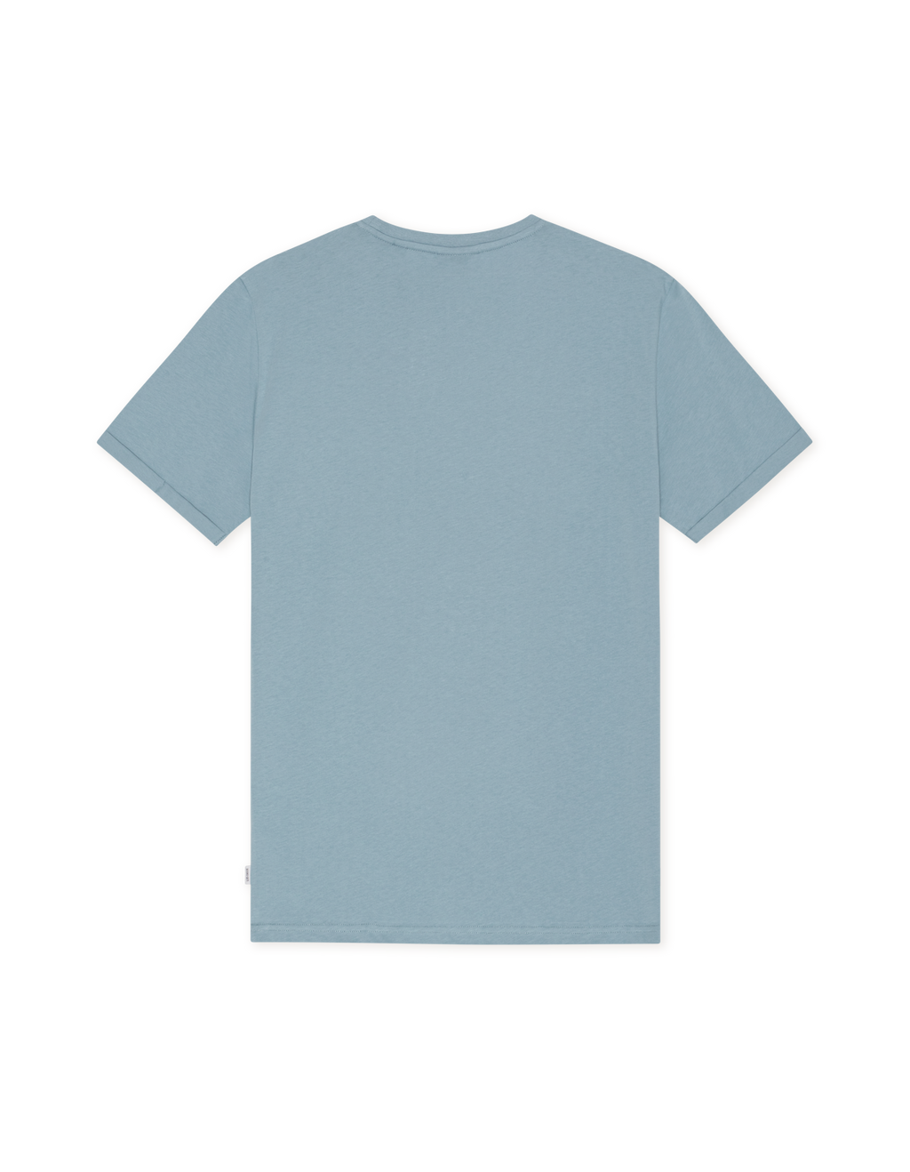 Core Contrast T-Shirt (Faded Denim  Blue)