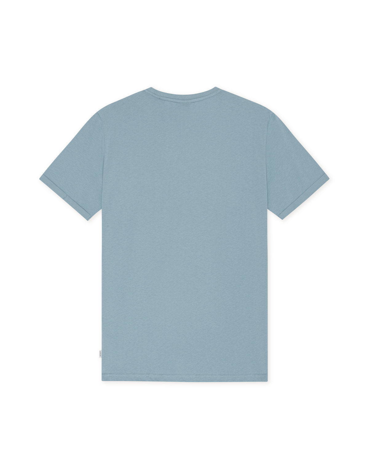 Core Contrast T-Shirt (Faded Denim  Blue)