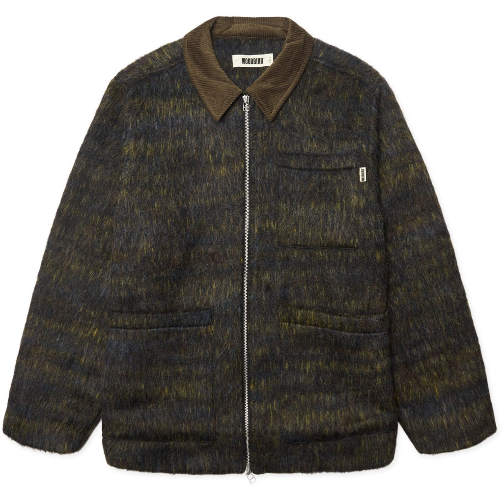 Blade hairy zip jacket