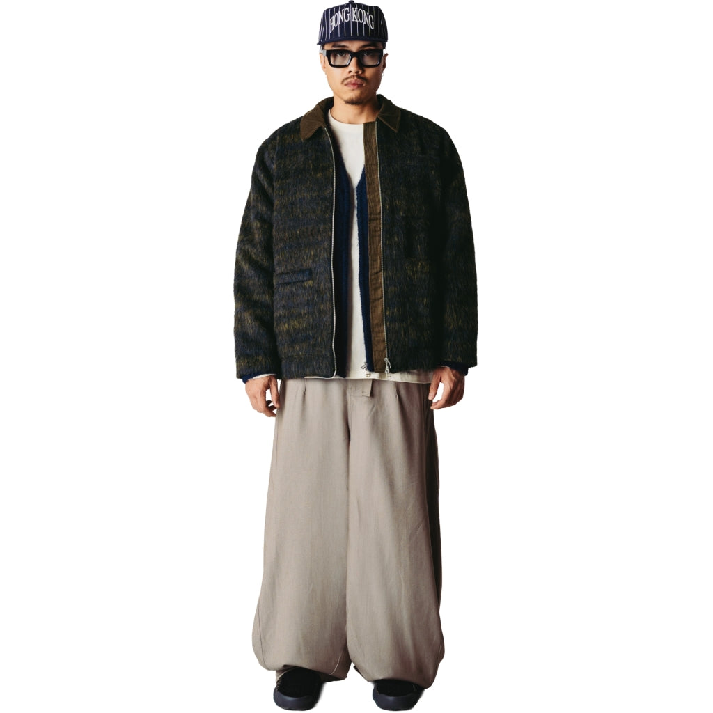 Blade hairy zip jacket