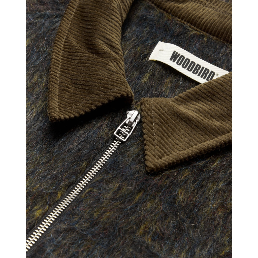 Blade hairy zip jacket
