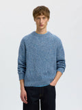 Knit crew neck