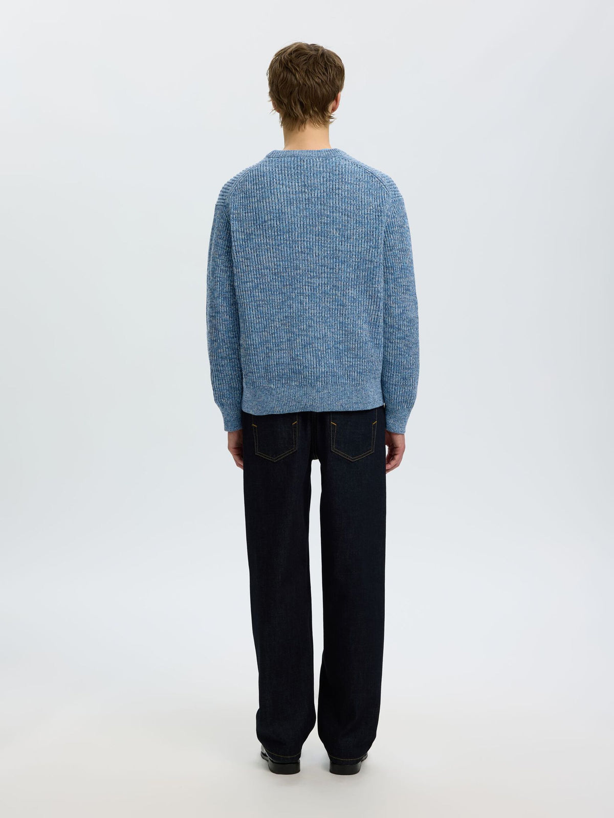 Knit crew neck