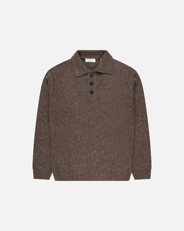 KPOLO / wool knitted polo
