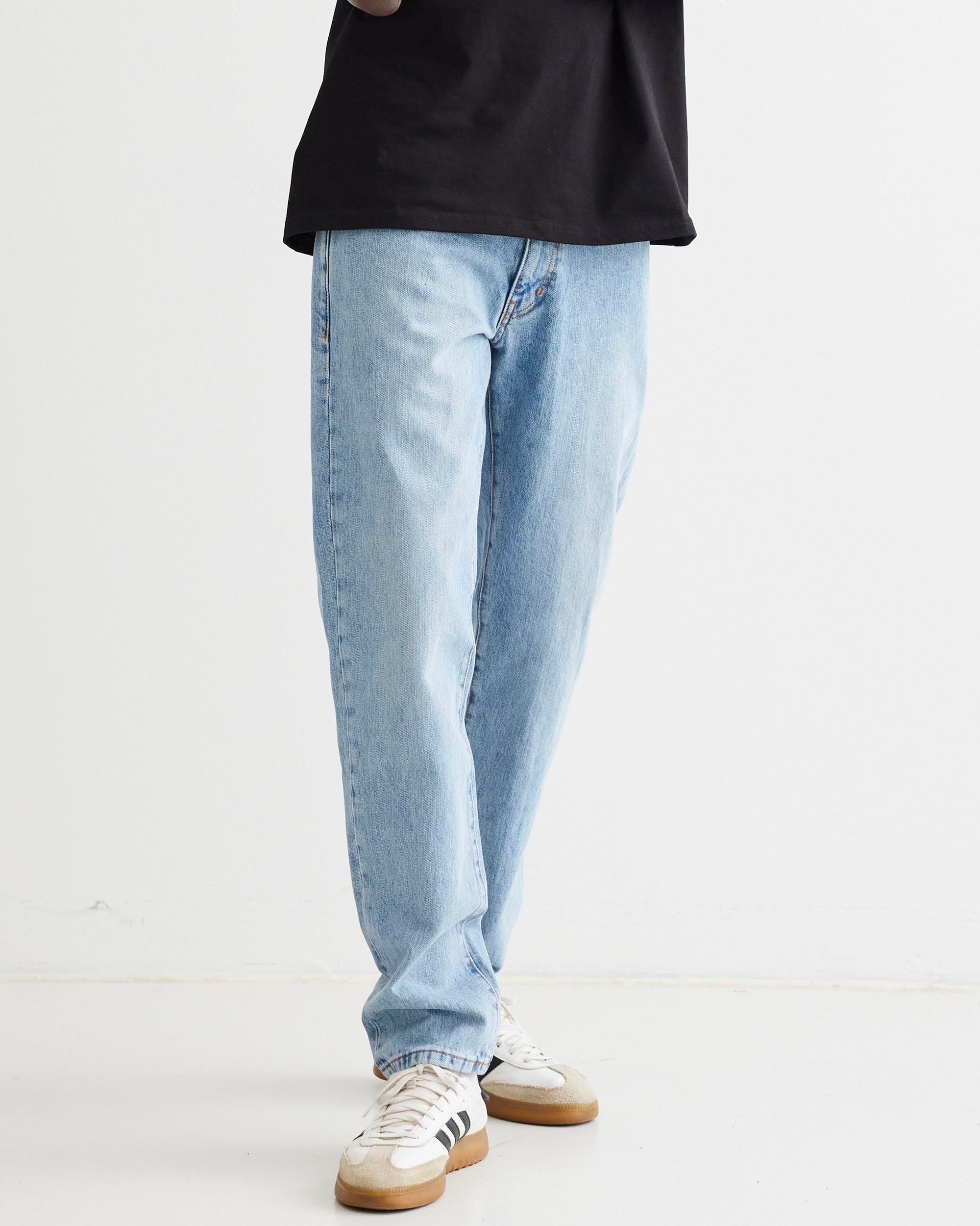 Woodbird Doc Doone Jeans (Washed Blue)