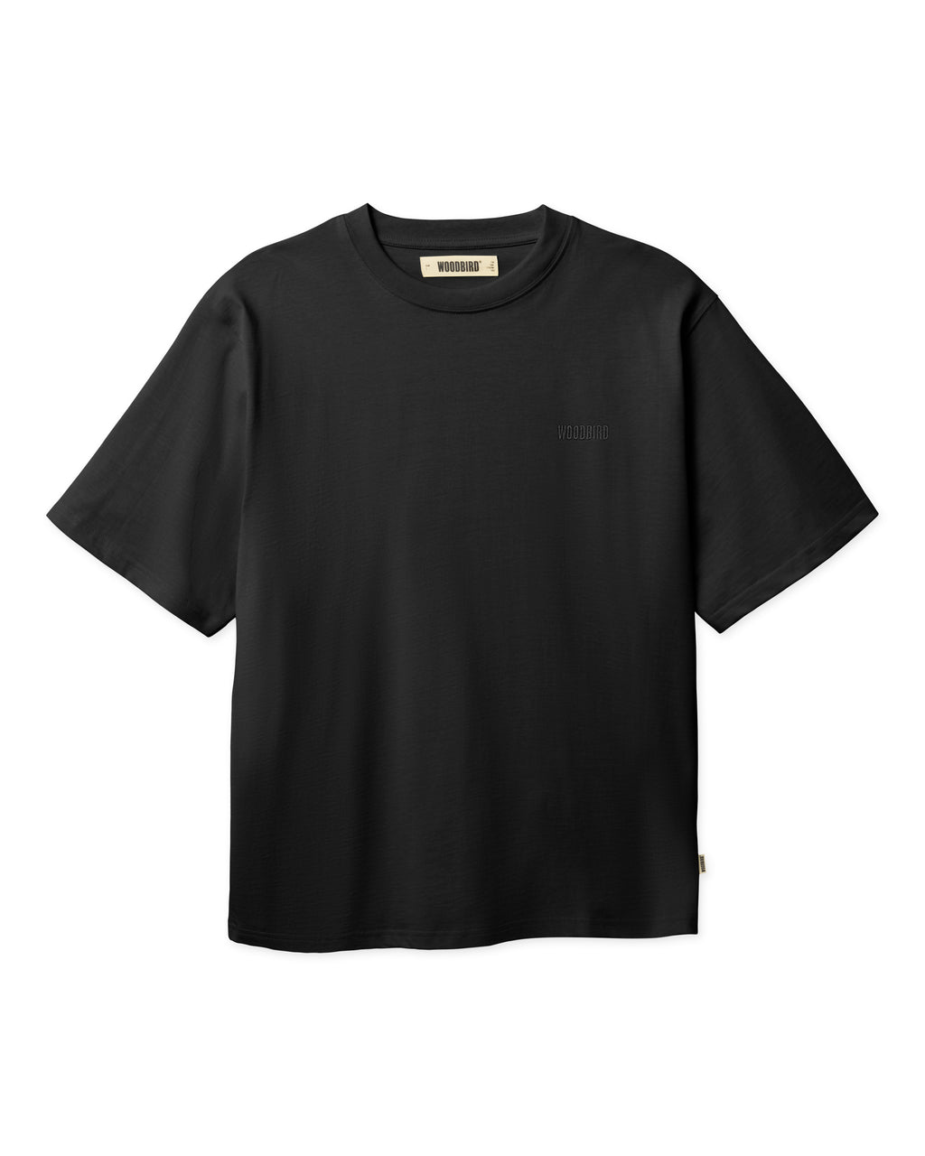 Woodbird Baine Base tee (Black)