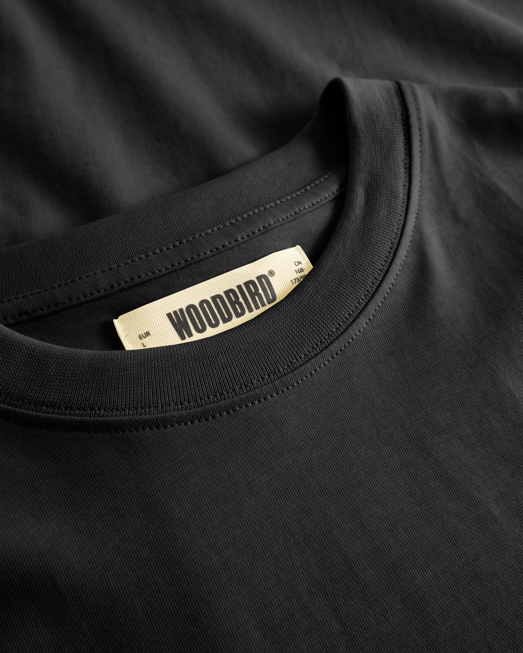 Woodbird Baine Base tee (Black)