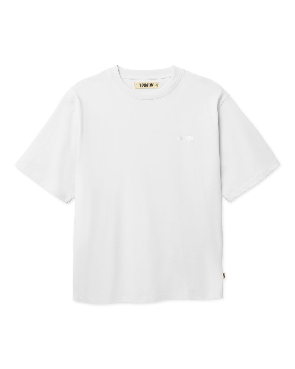 Woodbird Baine Base tee (White)