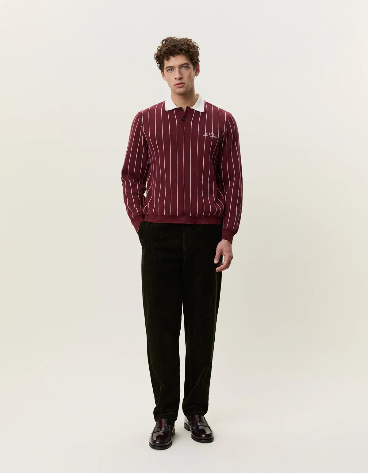 Signature Knitted LS Polo