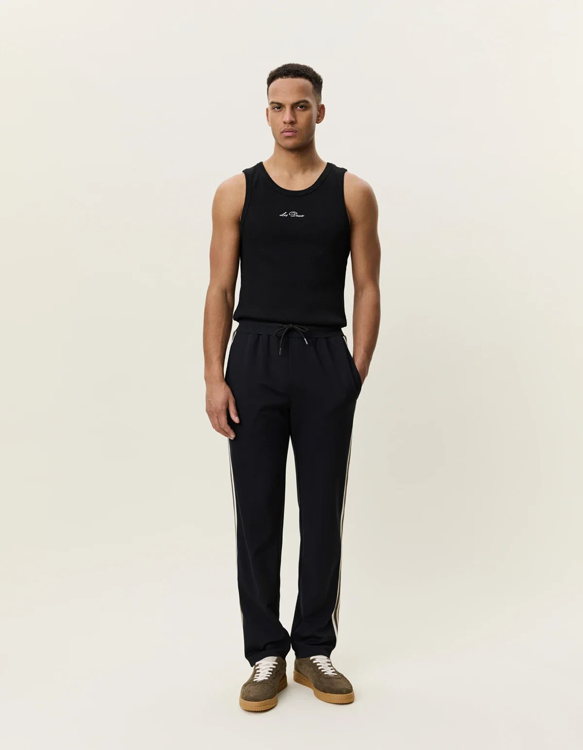 Signature Rib Tape Track Pants