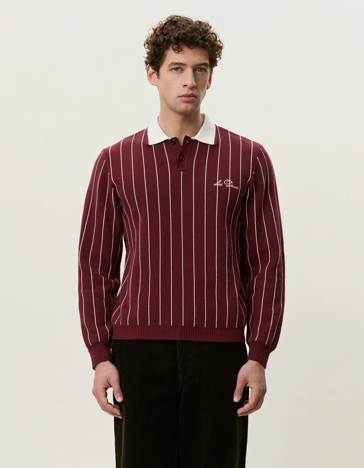 Signature Knitted LS Polo