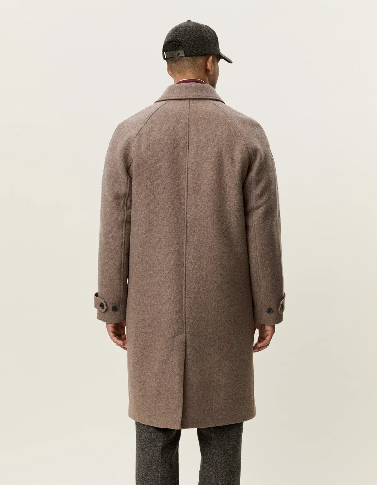 Solid Wool Coat