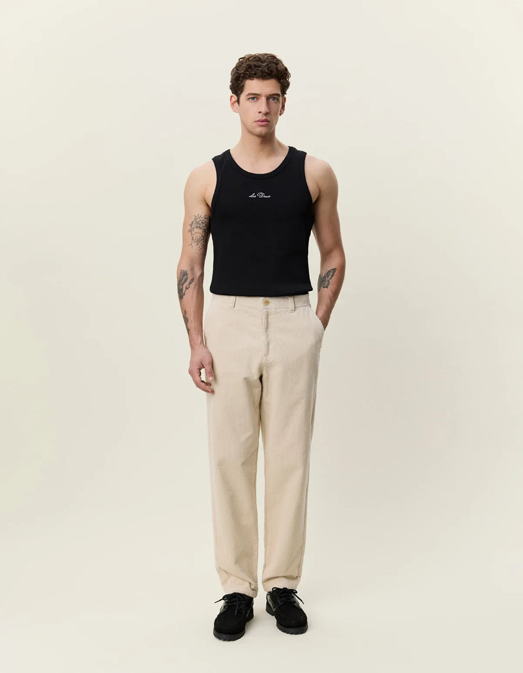 Corduroy Tapered Pants