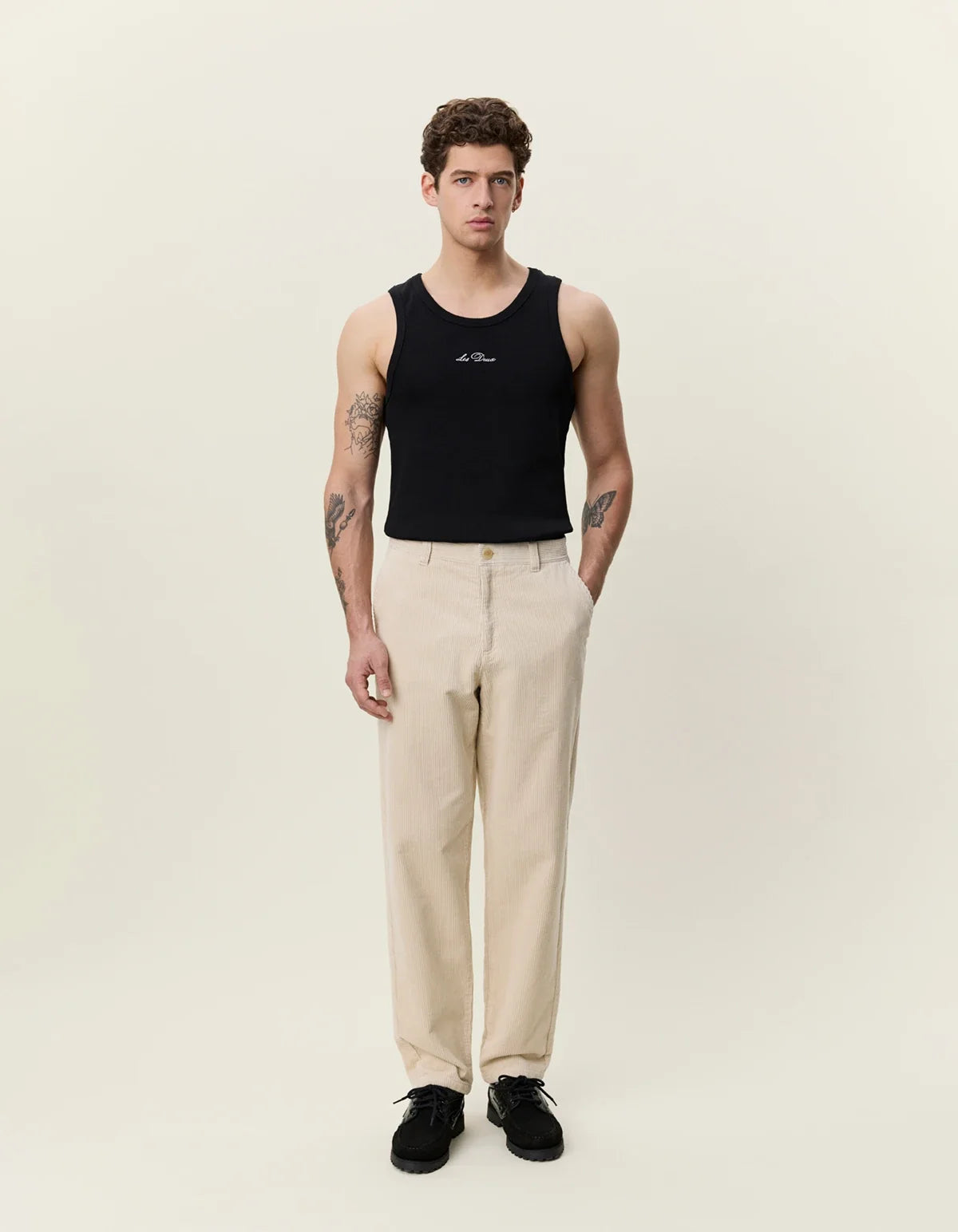 Corduroy Tapered Pants