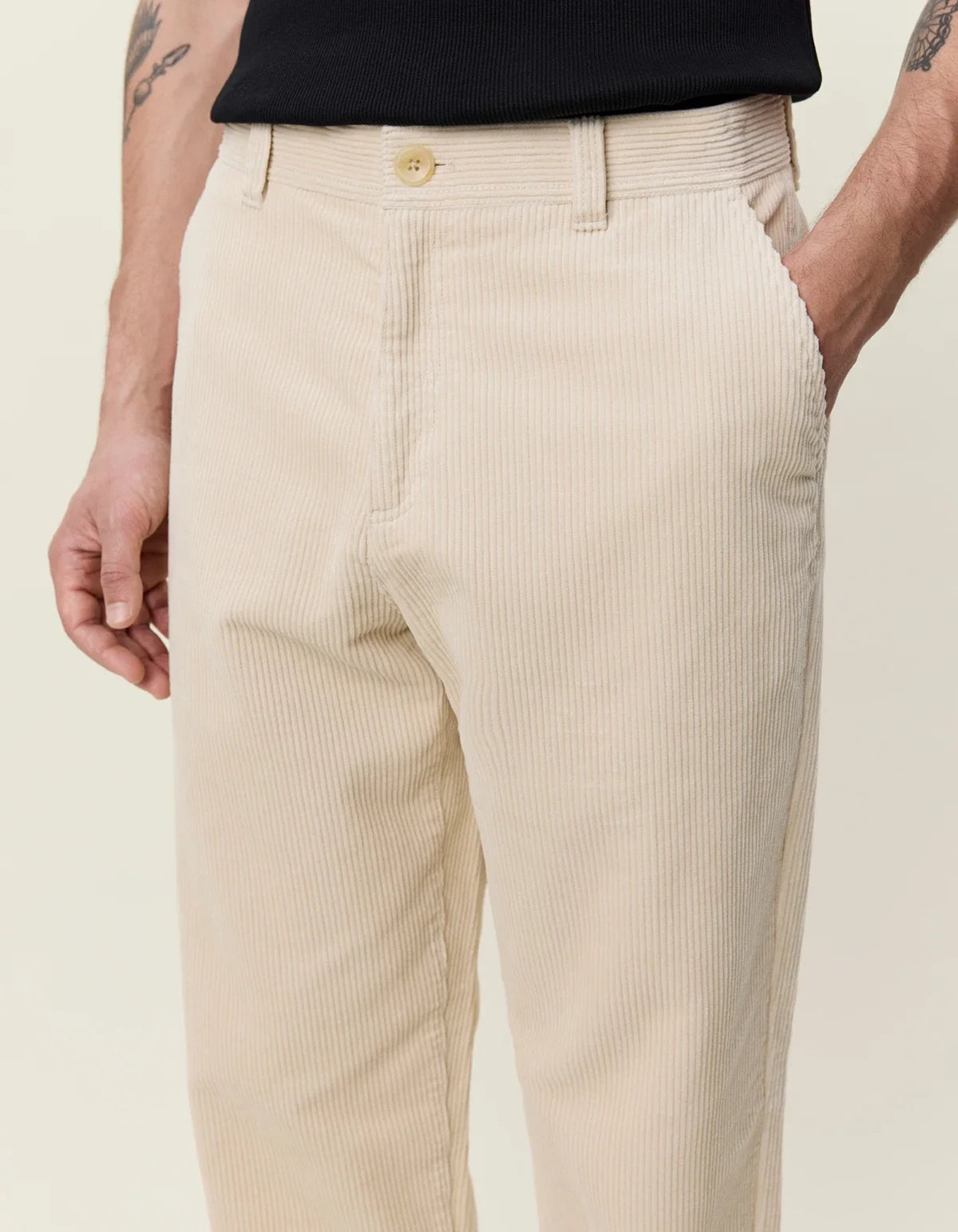 Corduroy Tapered Pants