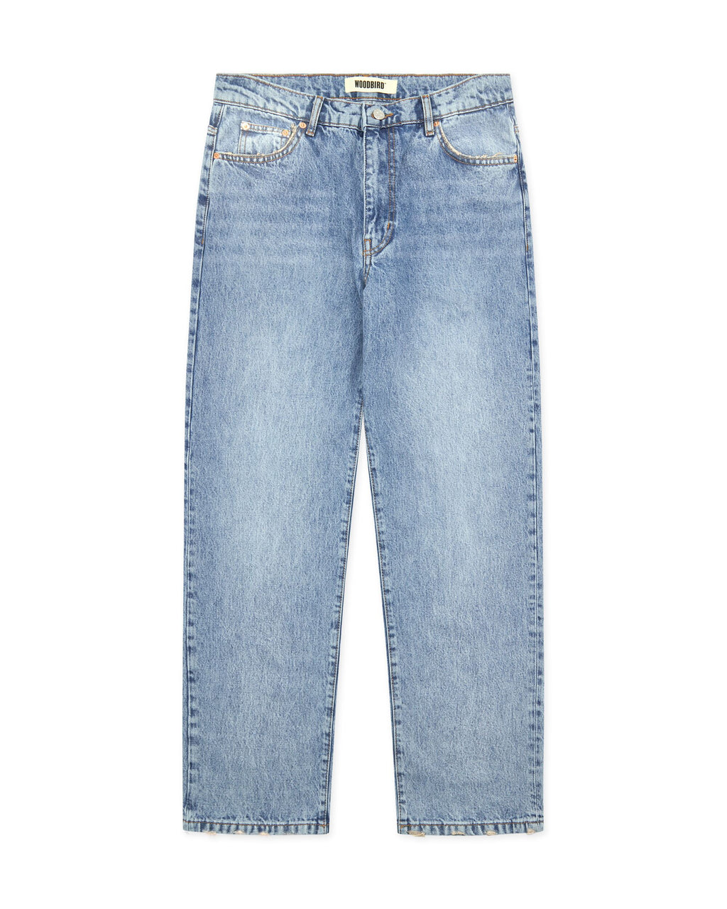 Voorkant Jeans van Woodbird STIJL.