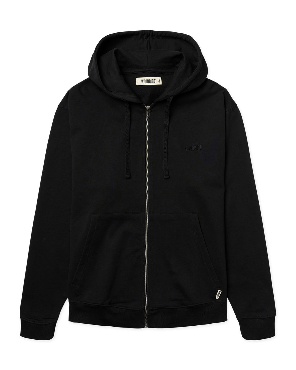 Woodbird Fuji Base Zip Hoodie (Black)
