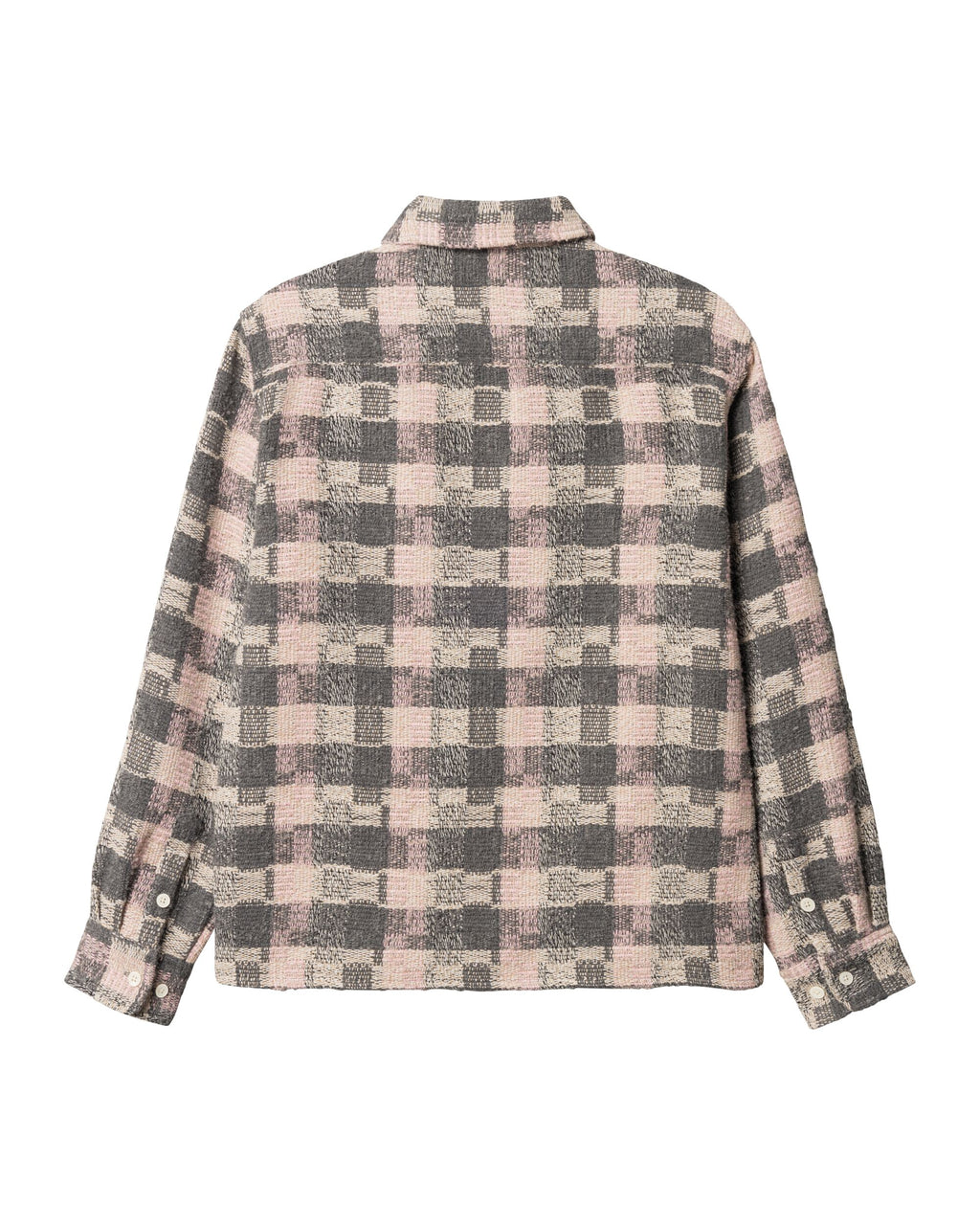 Woodbird Glixt Structure shirt (grey-brown)