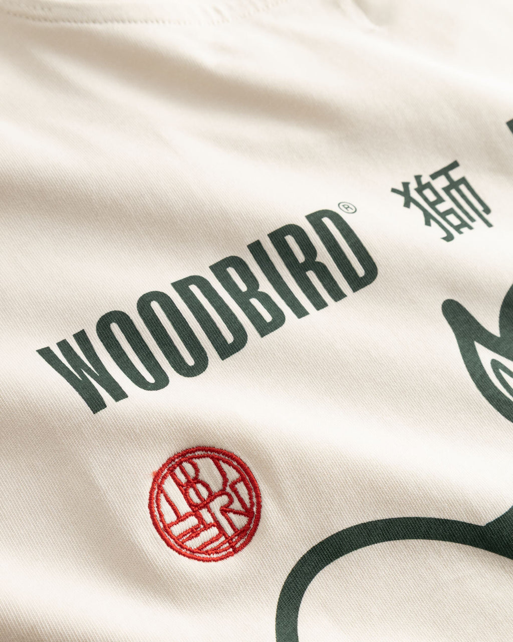 Woodbird shirt off white Maastricht STIJL.