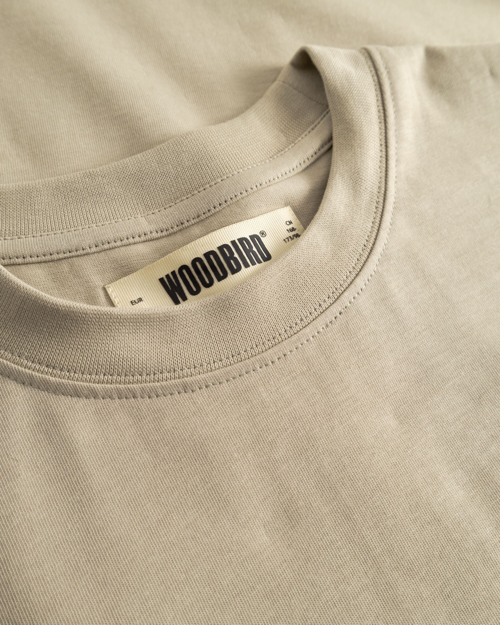 Woodbird / Beam Lion Tee / stone