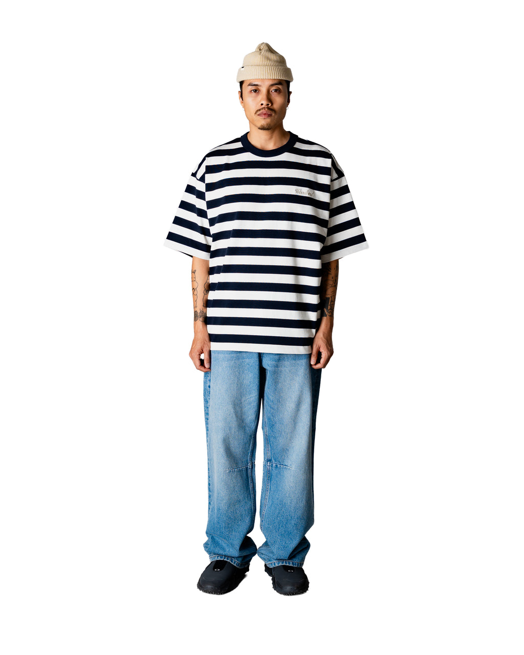 Woodbird Beam Stripe Tee