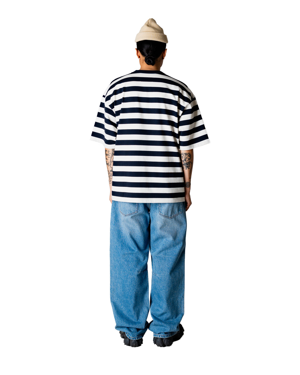 Woodbird Beam Stripe Tee