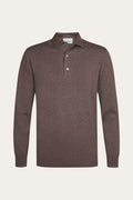 POLO ONEPIECE LS AUBERGINE