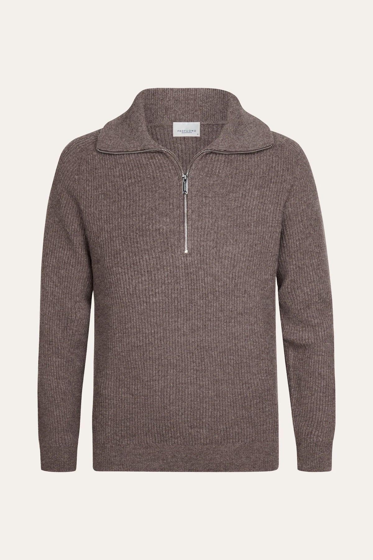 PULLOVER AUBERGINE HALF ZIP
