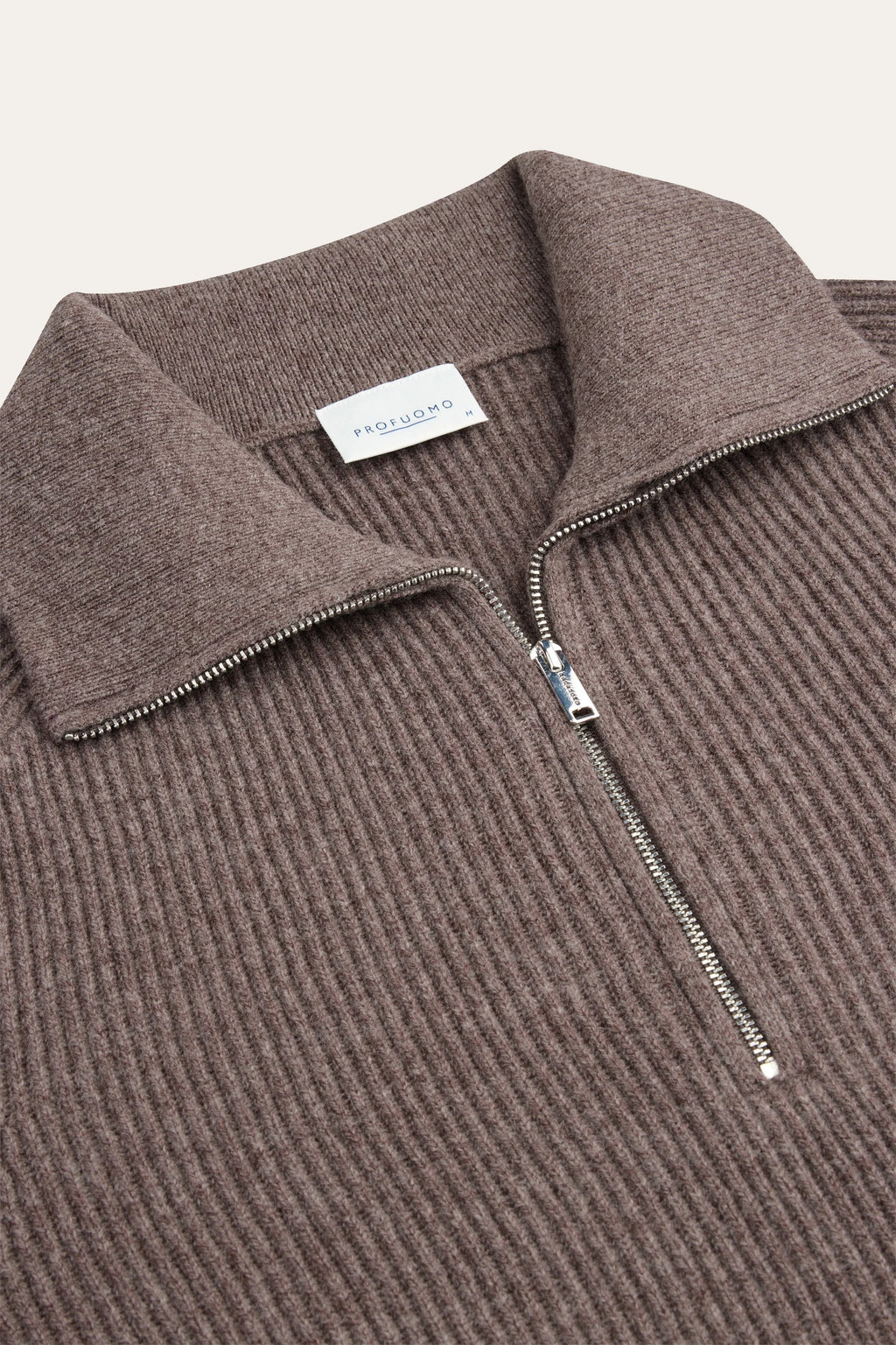 PULLOVER AUBERGINE HALF ZIP
