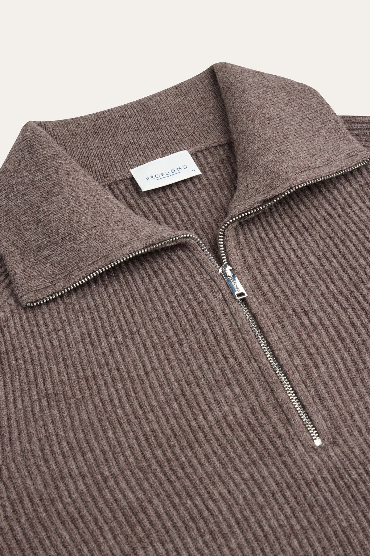 PULLOVER AUBERGINE HALF ZIP