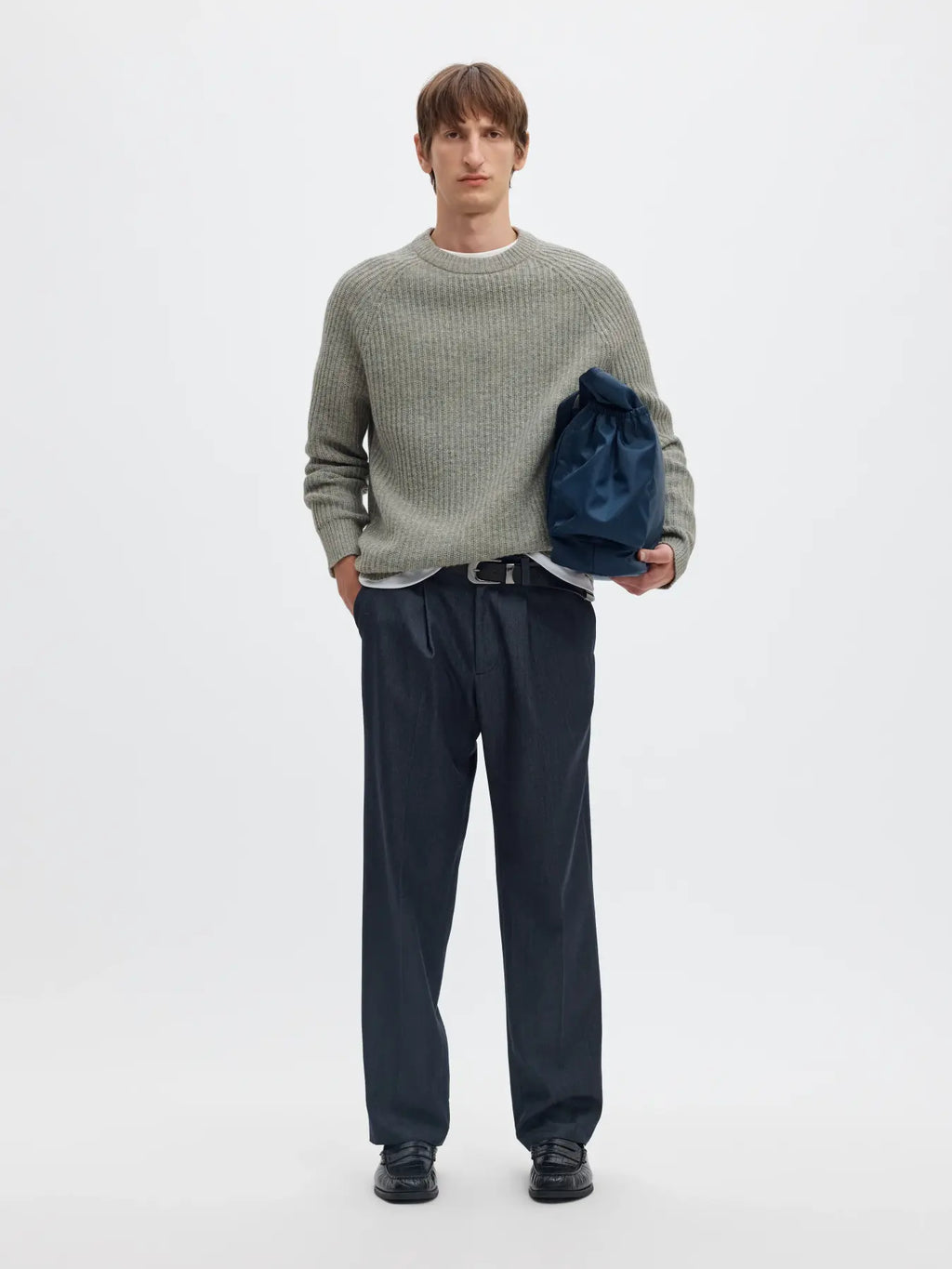 LS KNIT CREW CAMP