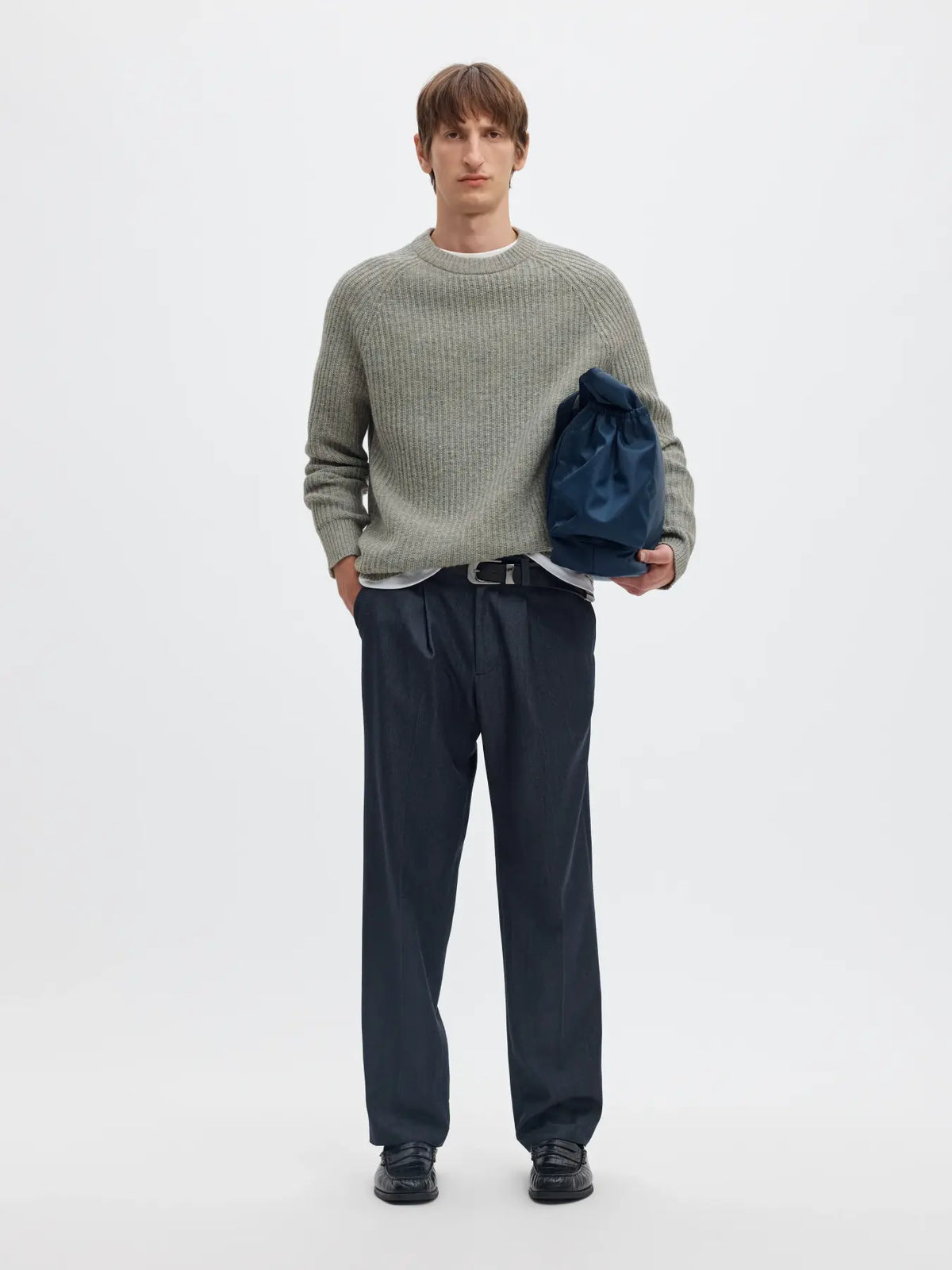 LS KNIT CREW CAMP