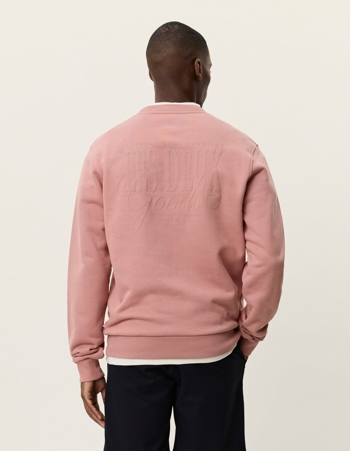 Ben goods sweatshirt / ash rose pink