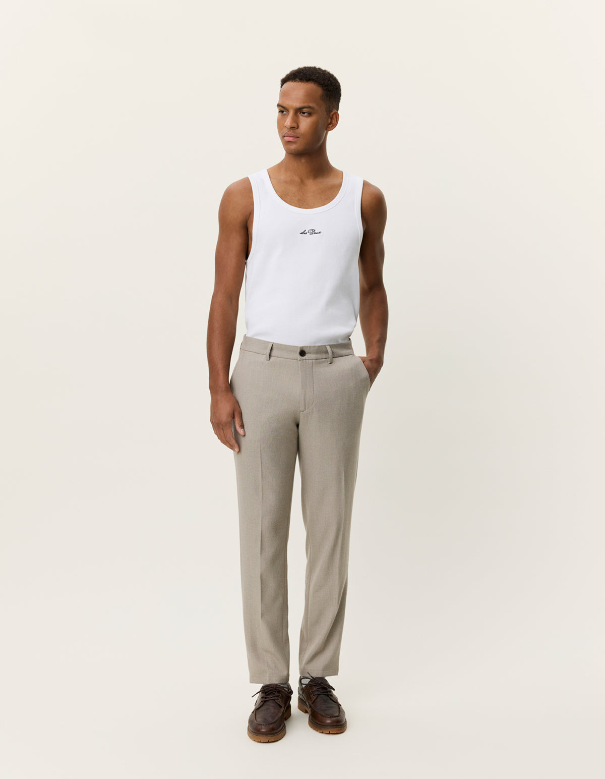 Como Reg Solid Pants (laurel oak sand)