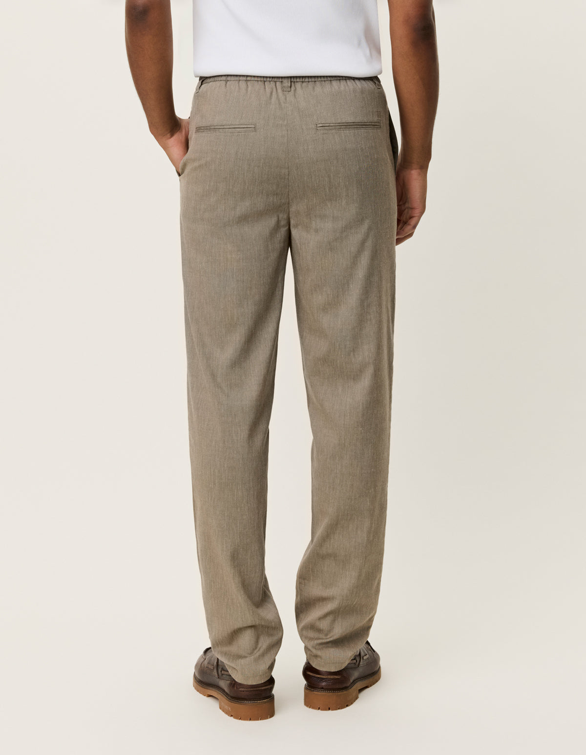 Como Tapered Slub Pants (lichen green)