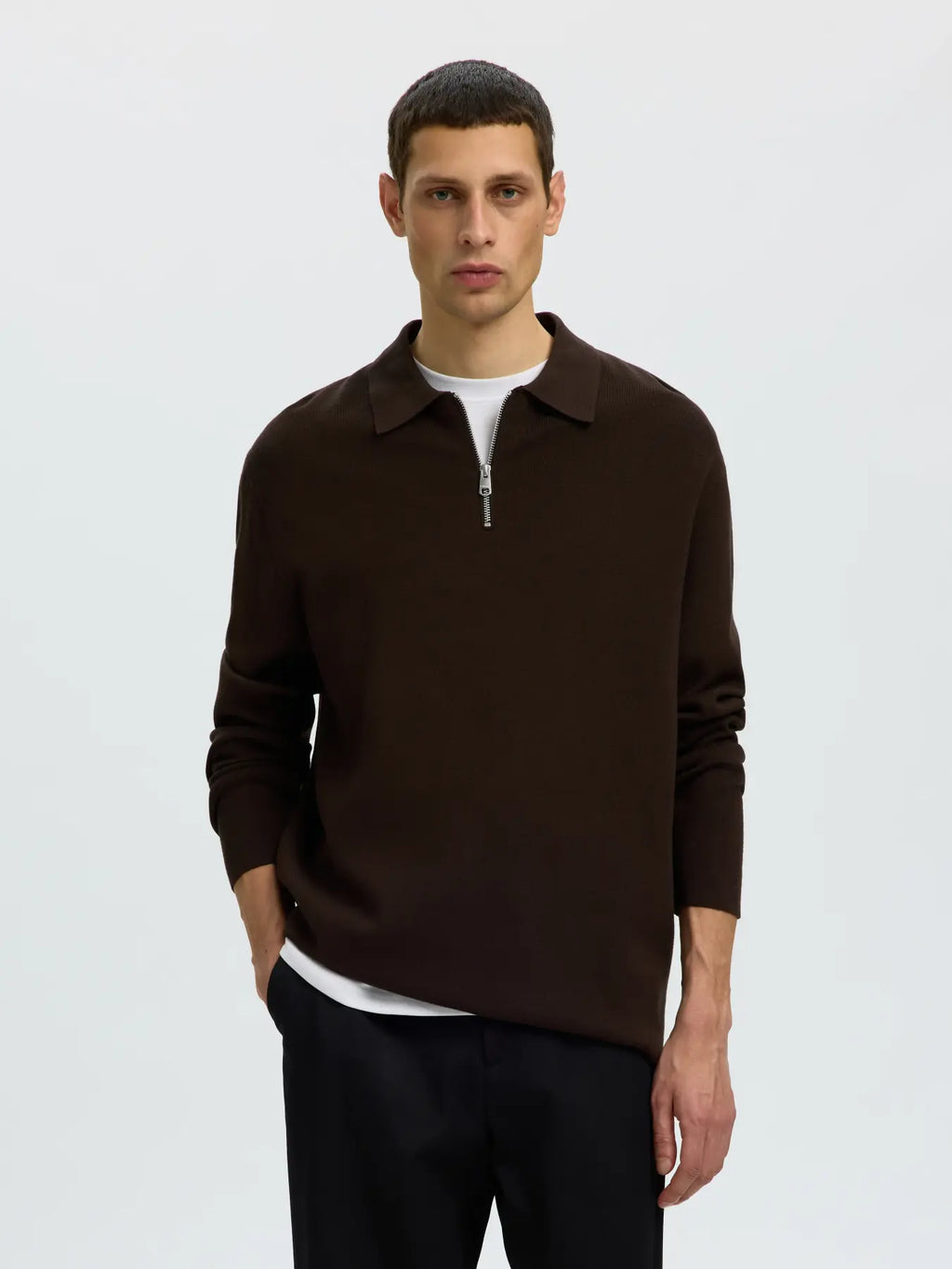 Half zip sweat