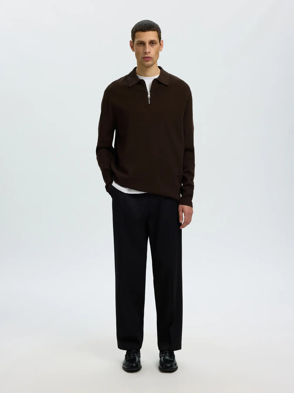 Half zip sweat