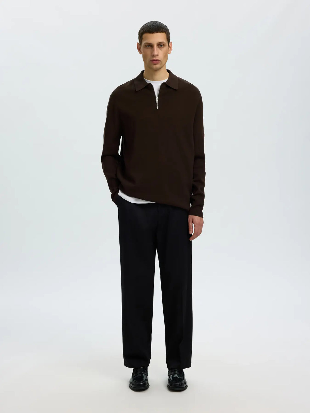 Half zip sweat