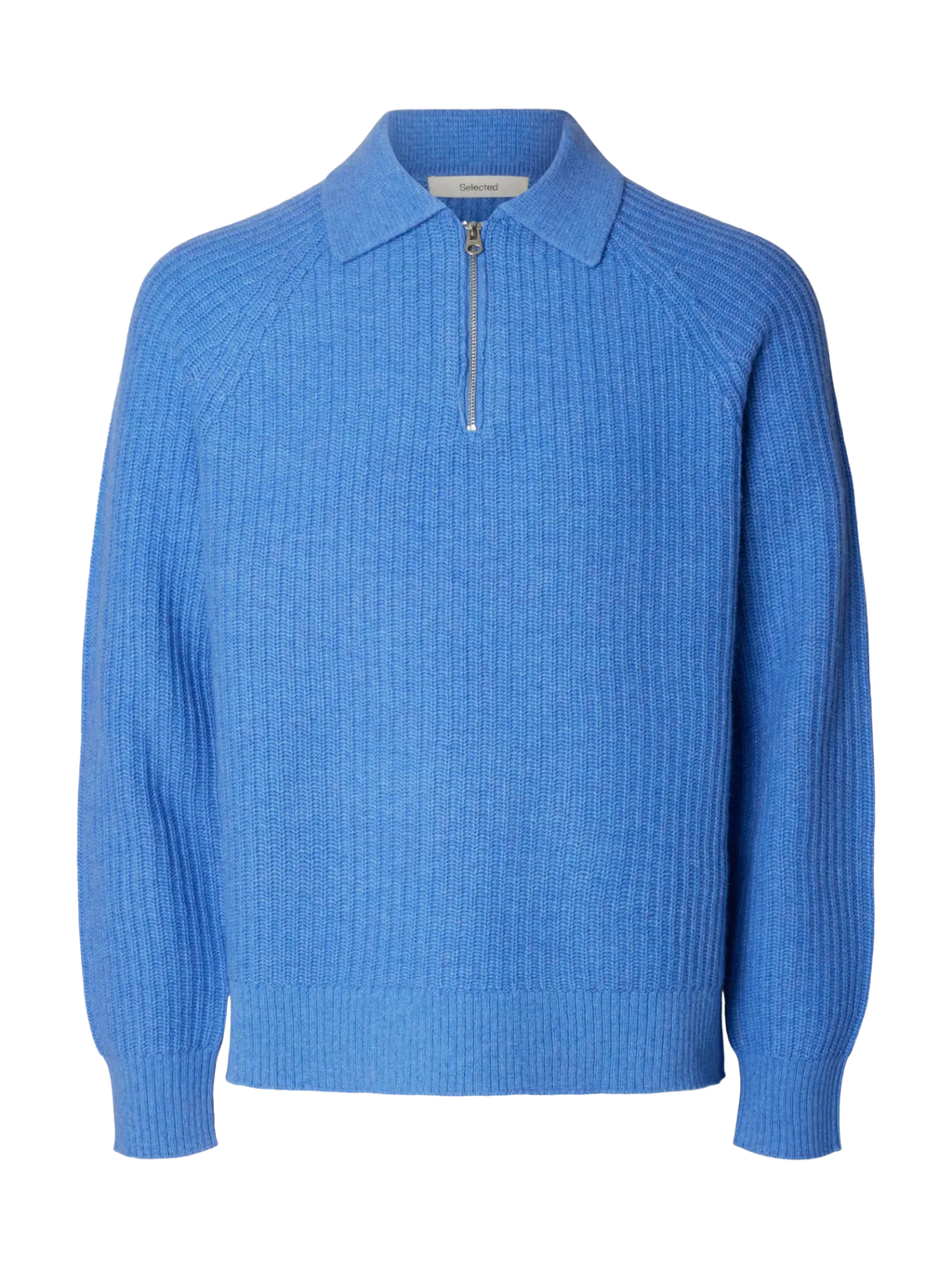 KNIT HALF ZIP POLO CAMP