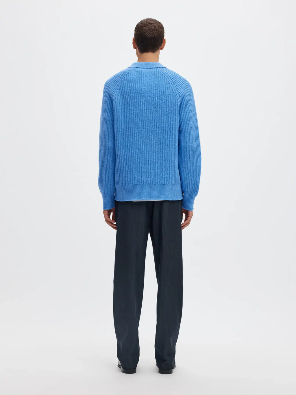 KNIT HALF ZIP POLO CAMP