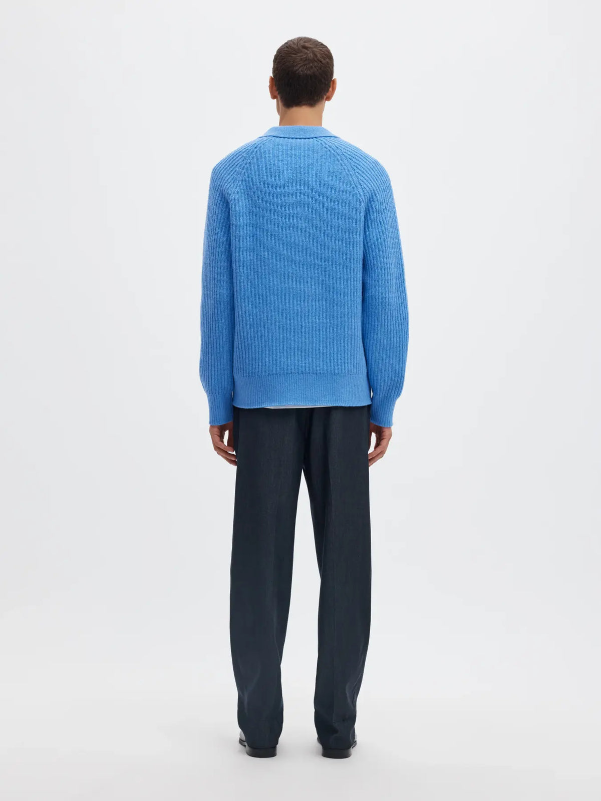 KNIT HALF ZIP POLO CAMP