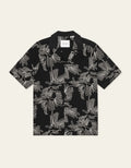 Les Deux / Liam AOE flower SS shirt / Black