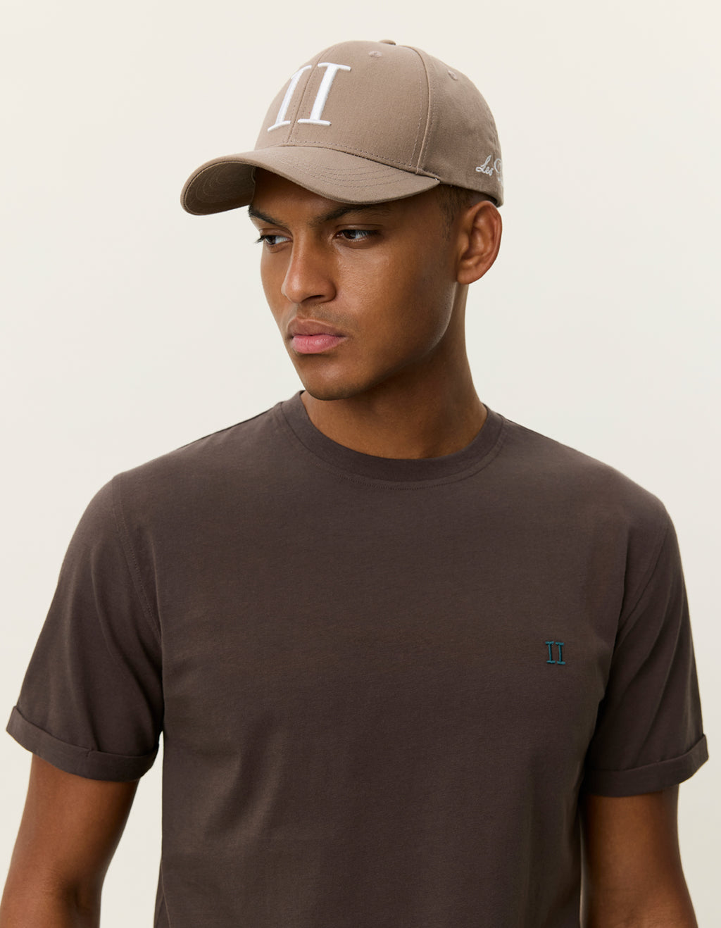 Norregaard contrast t-shirt / Turkish coffee brown