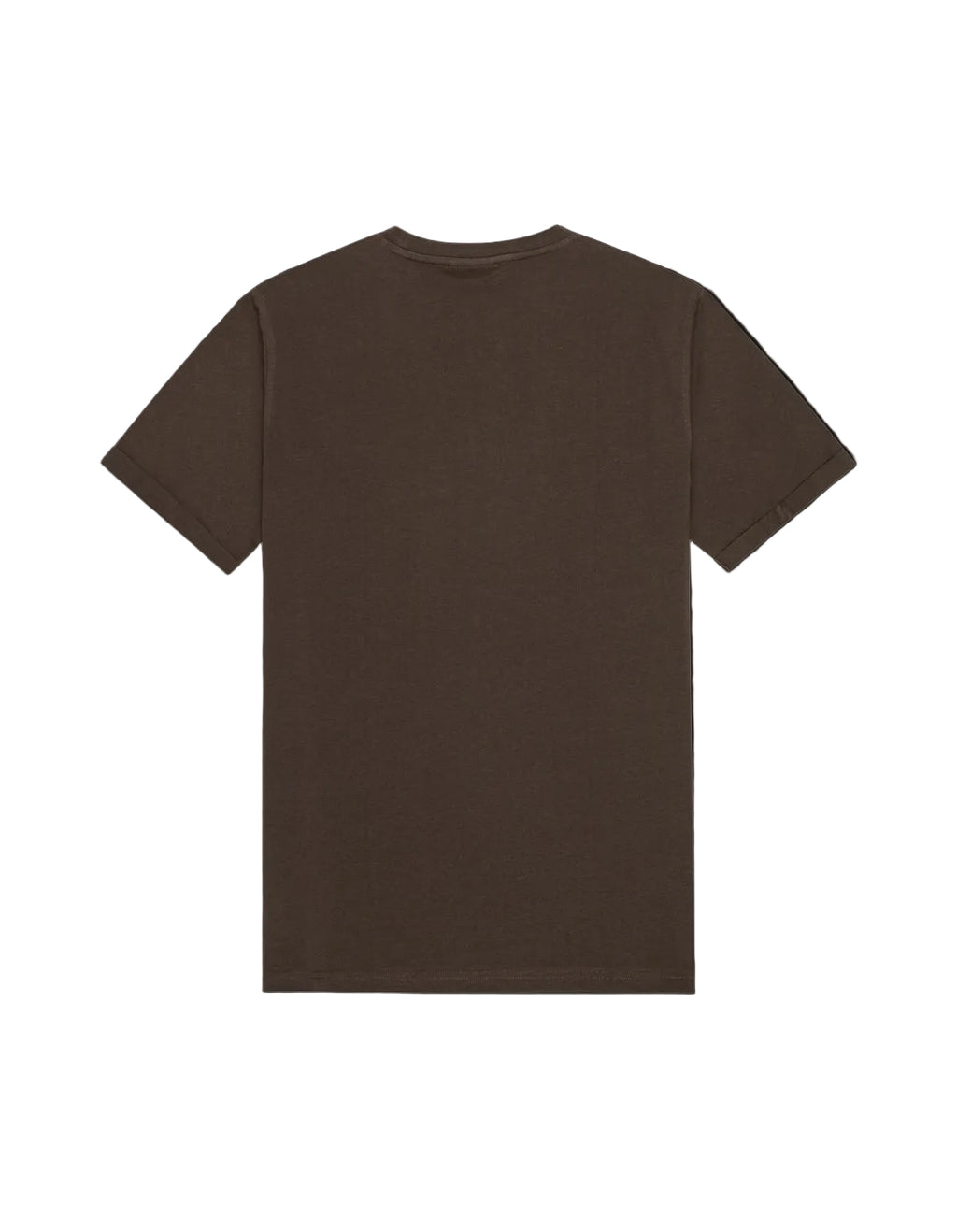 Norregaard contrast t-shirt / Turkish coffee brown