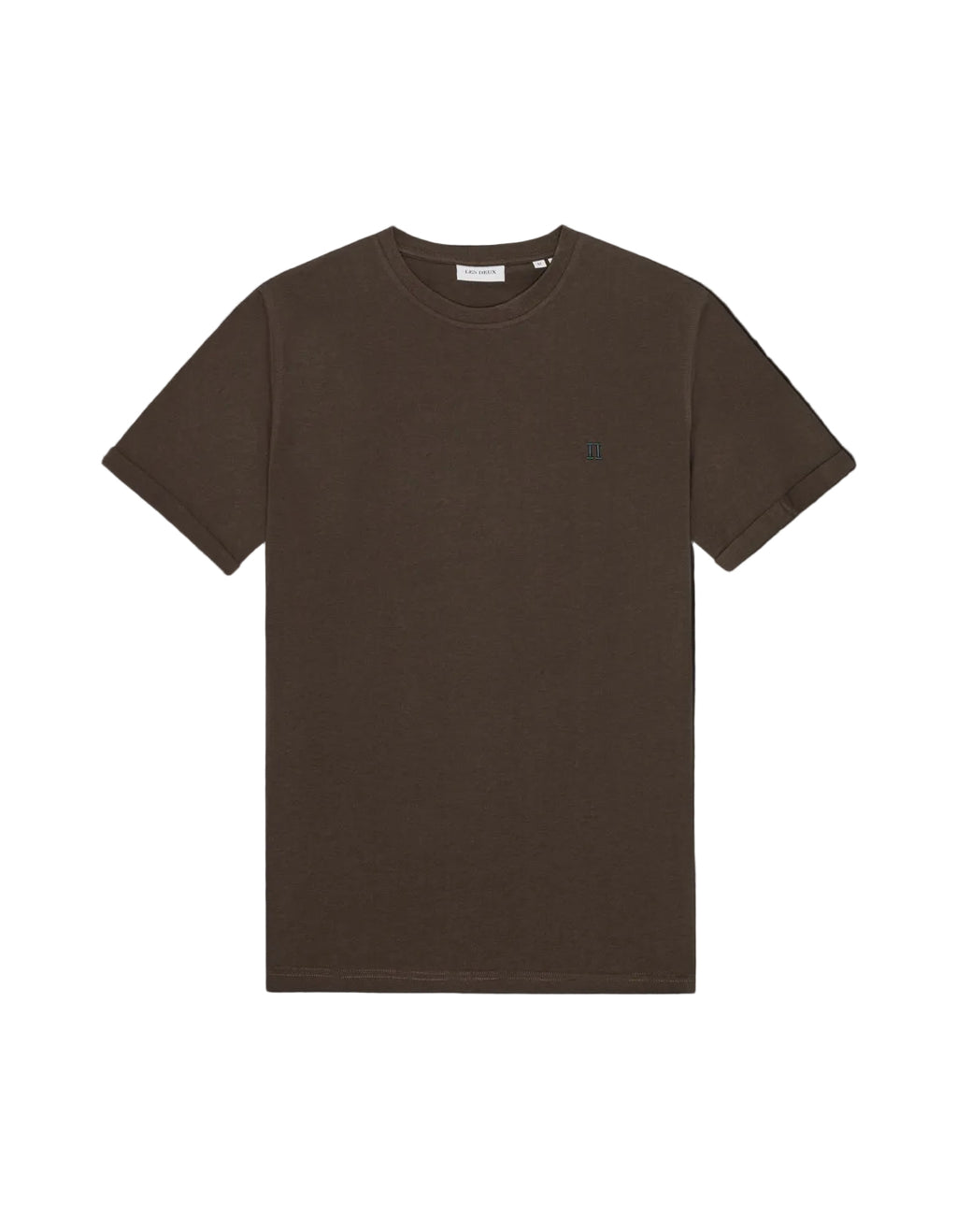 Norregaard contrast t-shirt / Turkish coffee brown