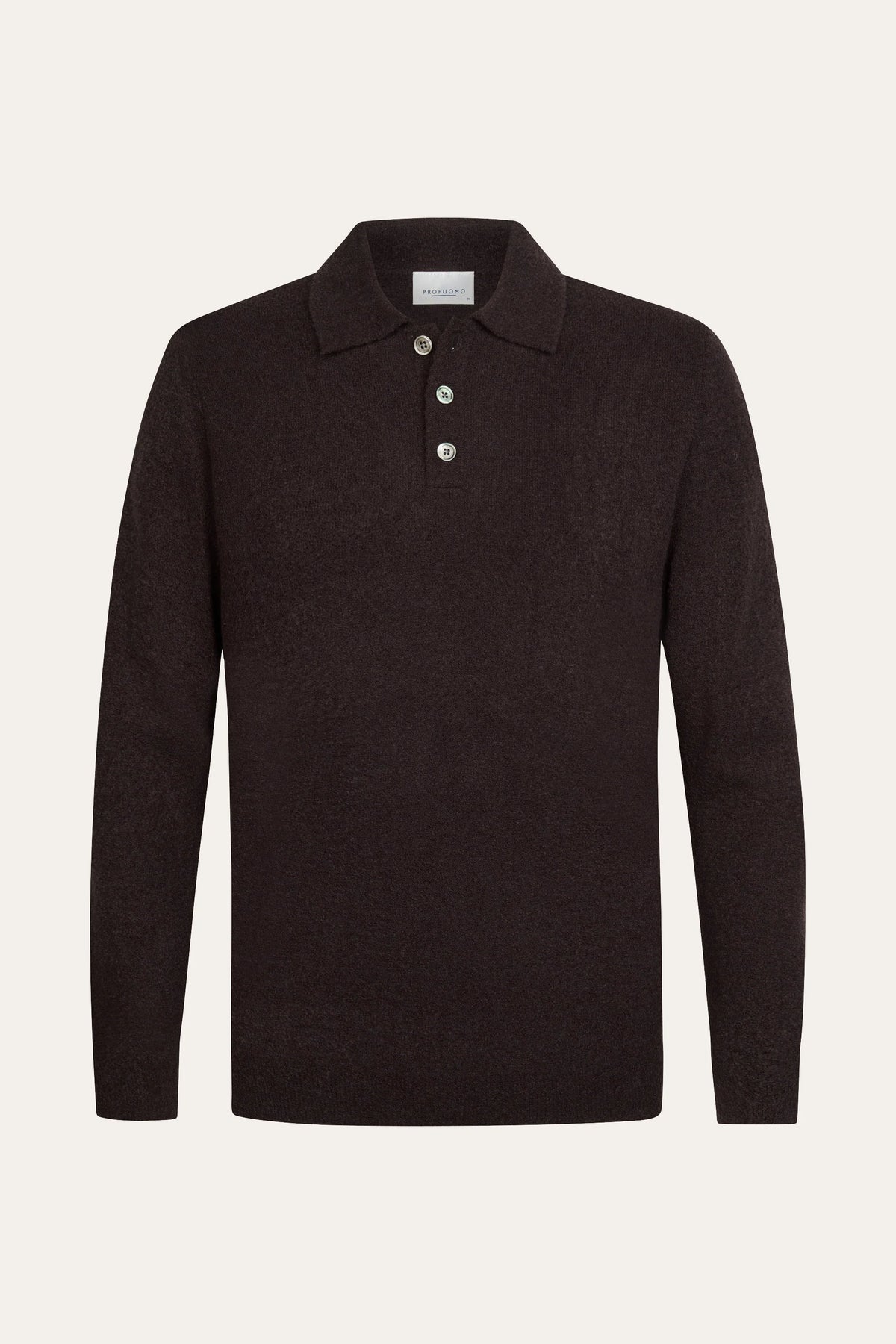 POLO LS AUBERGINE