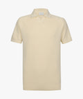 POLO OPEN COLLAR SS OFF WHITE